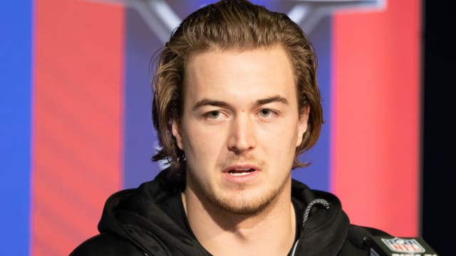 Kenny Pickett at 2022 NFL Combine